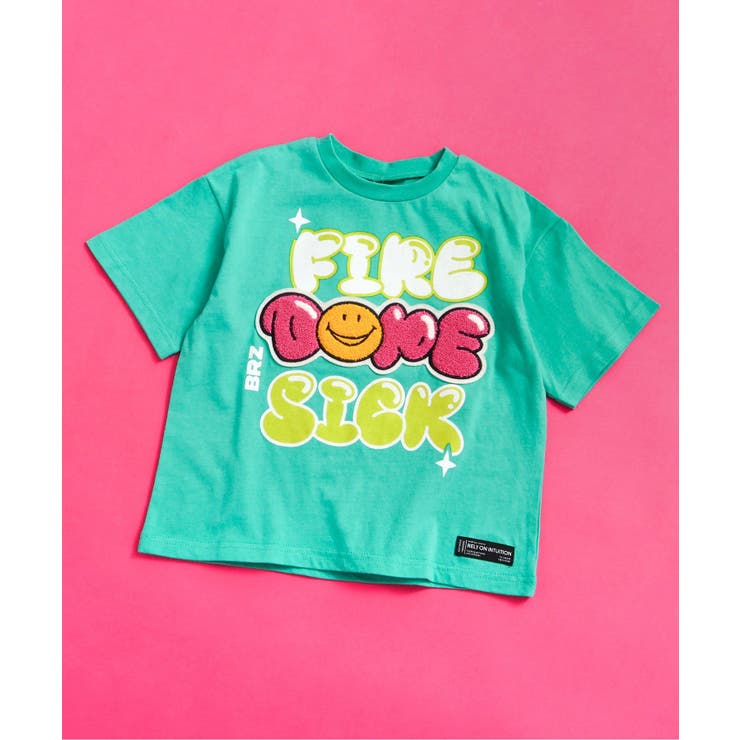 エメラルドグリーン | 【リンク】ネオンサガラワッペンTシャツ | F.O.Online Store