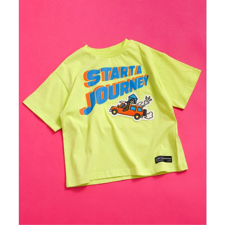 レモンイエロー | 【リンク】ネオンサガラワッペンTシャツ | F.O.Online Store
