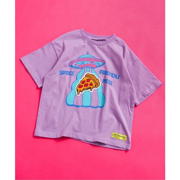 パープル | 【リンク】ネオンサガラワッペンTシャツ | F.O.Online Store