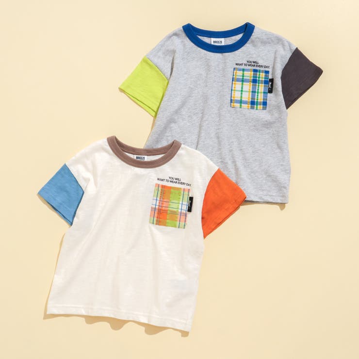 チェックリンクポケットTシャツ[品番：FOKK0016215]｜F.O.Online