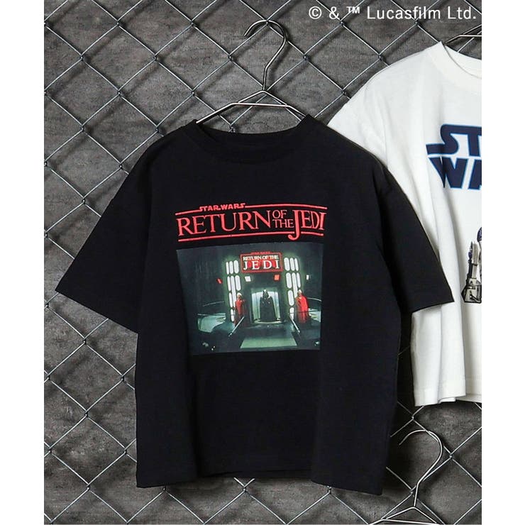 ブラック | 【リンク】STAR WARS/Tシャツ(キッズサイズ) | F.O.Online Store