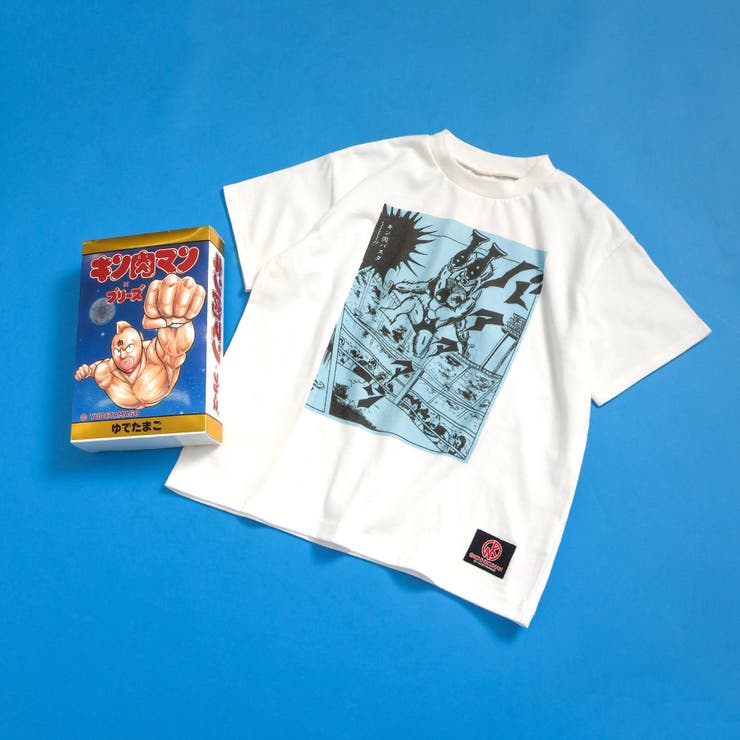 キン肉マンコラボ】コミックBOX付きTシャツ[品番：FOKK0020004]｜F.O.