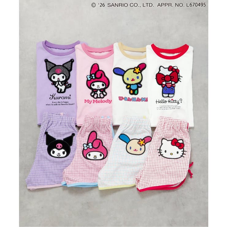 サンリオキャラクターズ サガラワッペンTシャツ | F.O.Online Store | 詳細画像25 