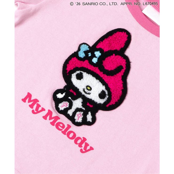 サンリオキャラクターズ サガラワッペンTシャツ | F.O.Online Store | 詳細画像7 