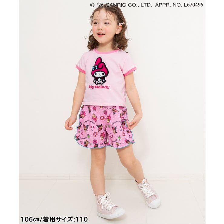 サンリオキャラクターズ サガラワッペンTシャツ | F.O.Online Store | 詳細画像8 