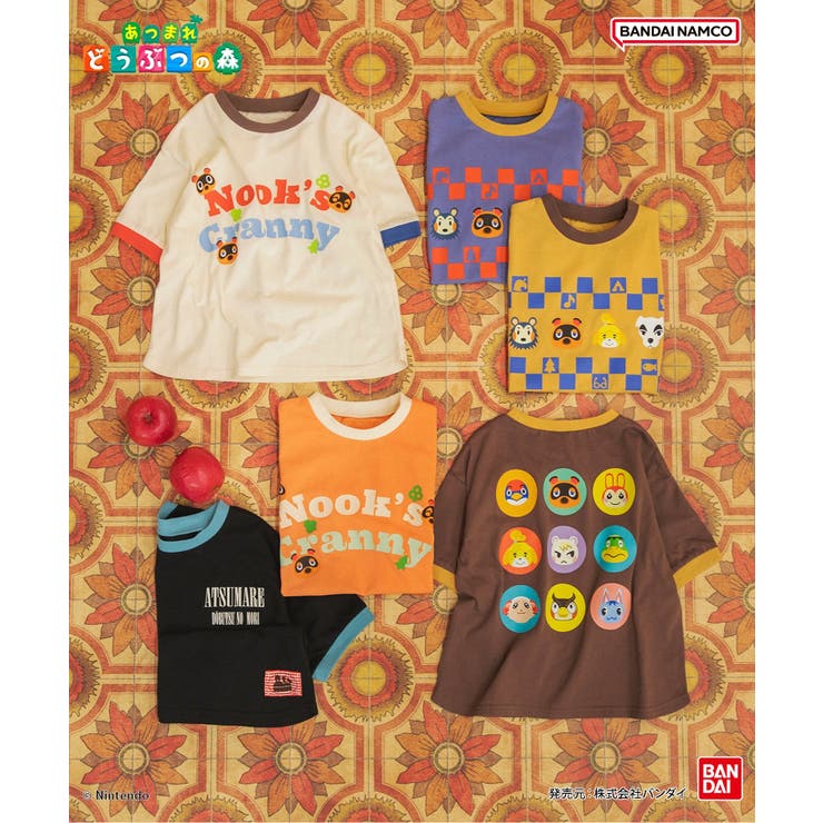 あつまれ どうぶつの森 リンガーTシャツ | F.O.Online Store | 詳細画像28 