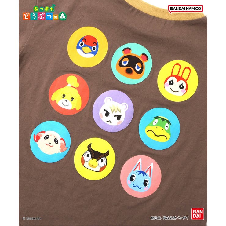 あつまれ どうぶつの森 リンガーTシャツ | F.O.Online Store | 詳細画像7 