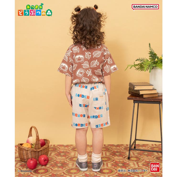 あつまれ どうぶつの森 総柄ポケットTシャツ | F.O.Online Store | 詳細画像4 