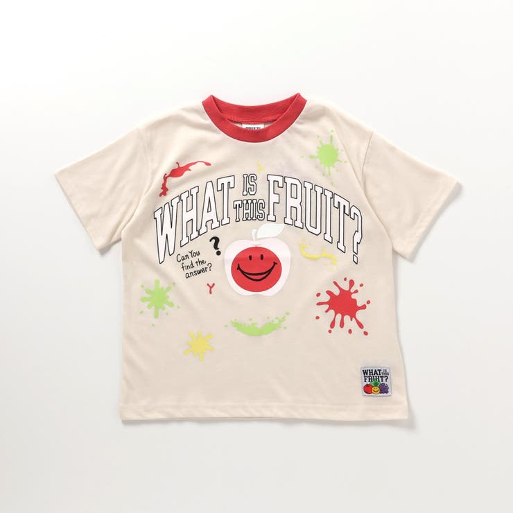 レッド | 【濡れたら色が浮き出る】フルーツカラーFOスマイルTシャツ | F.O.Online Store