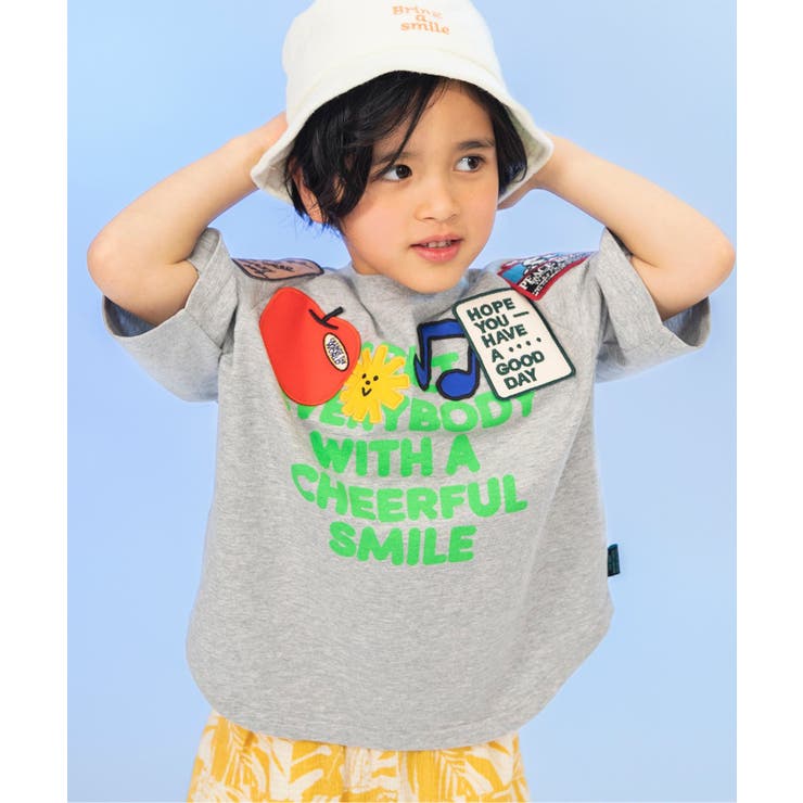 ワッペンいっぱいTシャツ | F.O.Online Store | 詳細画像1 