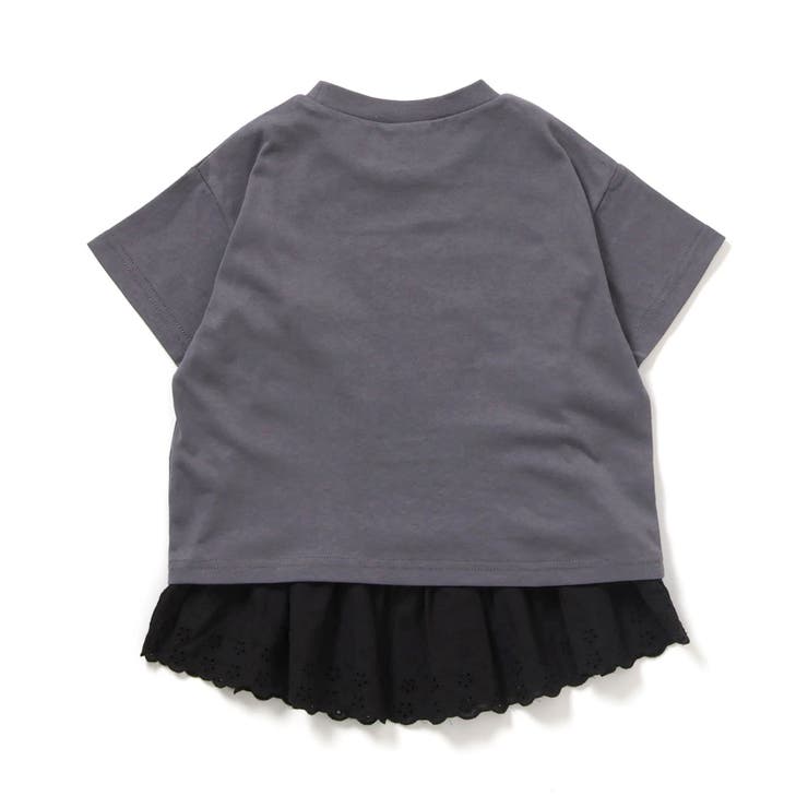 針抜きTシャツ＆裾レースフリル2プリントシャツ | F.O.Online Store | 詳細画像3 