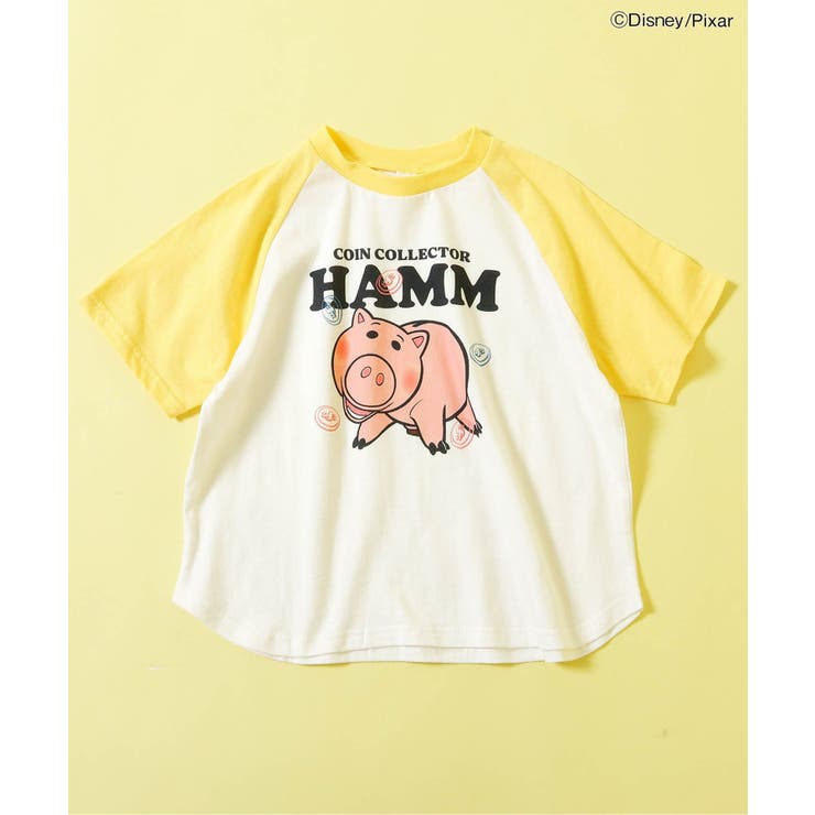 イエロー | ディズニーキャラクター トイ・ストーリー/ラグランTシャツ | F.O.Online Store