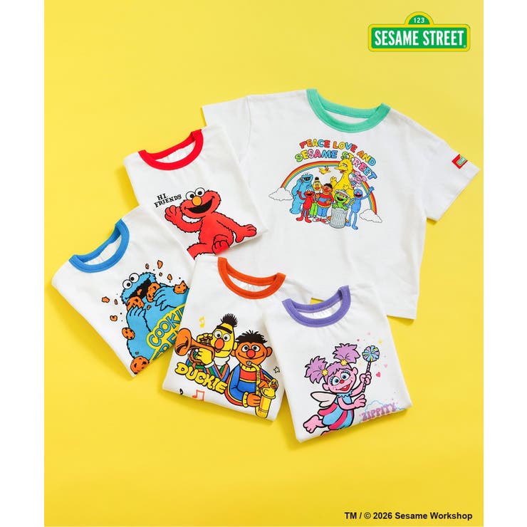 【リンク】SESAME STREET リンガーTシャツ | F.O.Online Store | 詳細画像17 