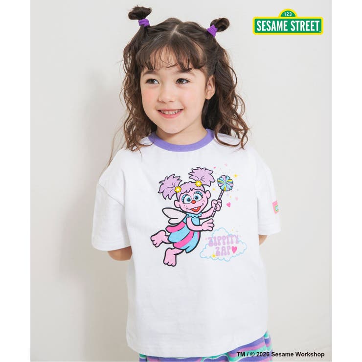 パープル | 【リンク】SESAME STREET リンガーTシャツ | F.O.Online Store