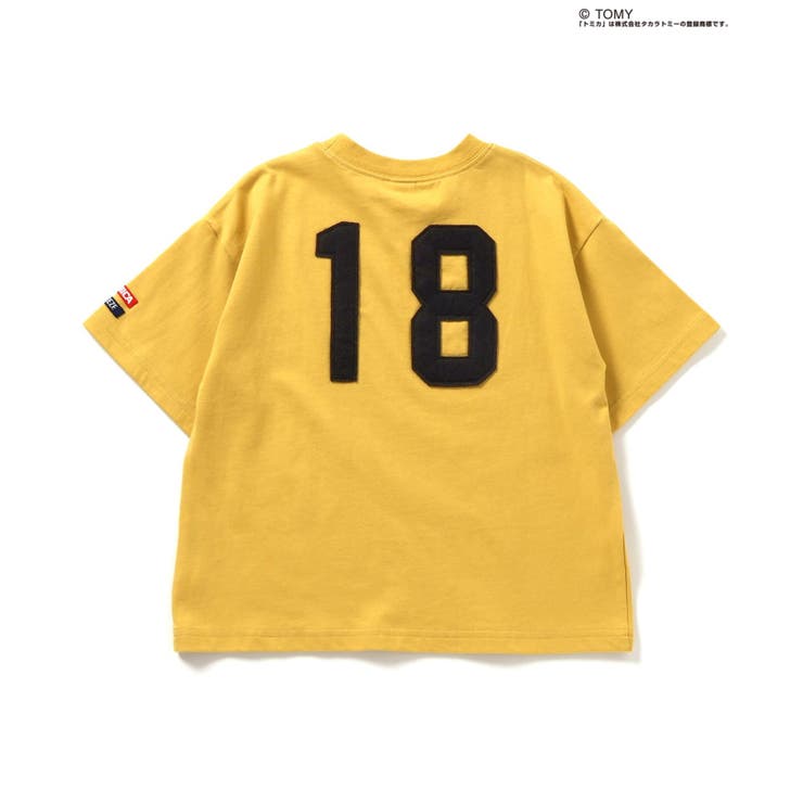 最安値に挑戦！ イエロー】【リンク】TOMICA×BREEZE ナンバリングTシャツ[品番 その他