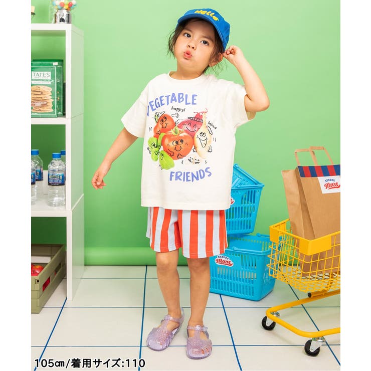【リンク】BREEZEMART ジャンクフード&ベジタブル半袖Tシャツ | F.O.Online Store | 詳細画像13 