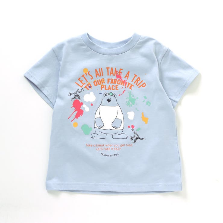 【濡れたら色が変わる】ペイントモチーフTシャツ | F.O.Online Store | 詳細画像2 