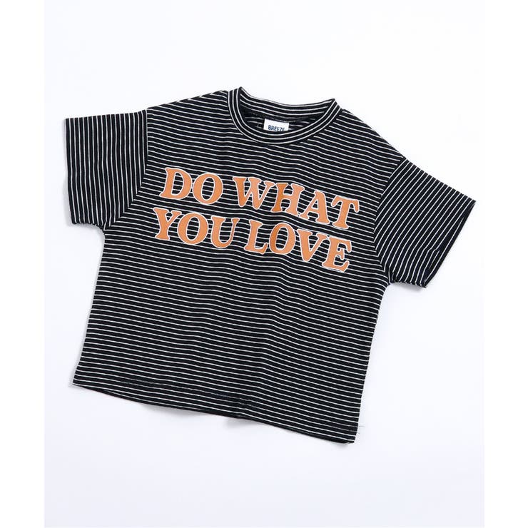 ブラック | 【リンク】ボーダーロゴTシャツ | F.O.Online Store