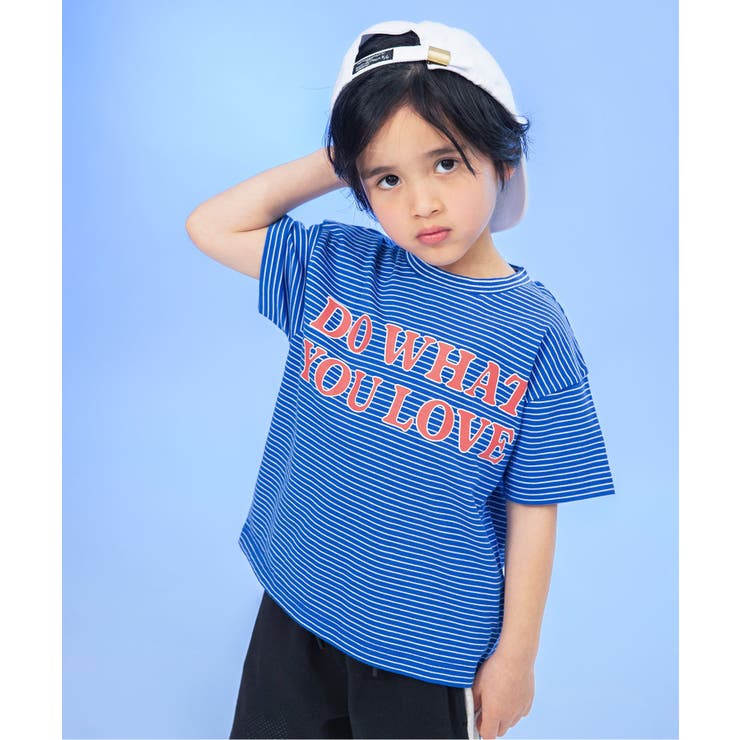 ブルー | 【リンク】ボーダーロゴTシャツ | F.O.Online Store