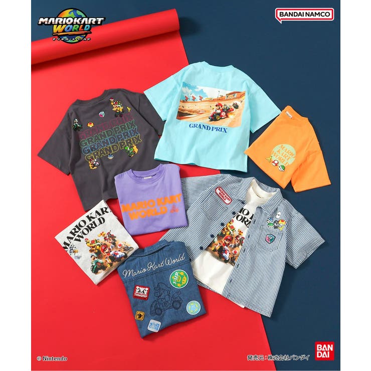 マリオカート ワールド グラフィックTシャツ | F.O.Online Store | 詳細画像34 