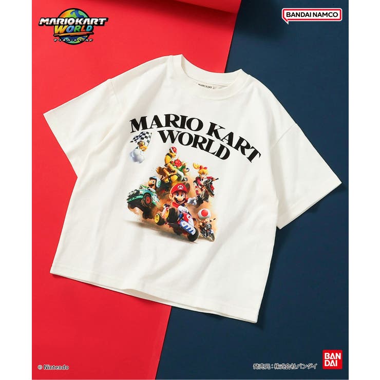 オフホワイト | マリオカート ワールド グラフィックTシャツ | F.O.Online Store