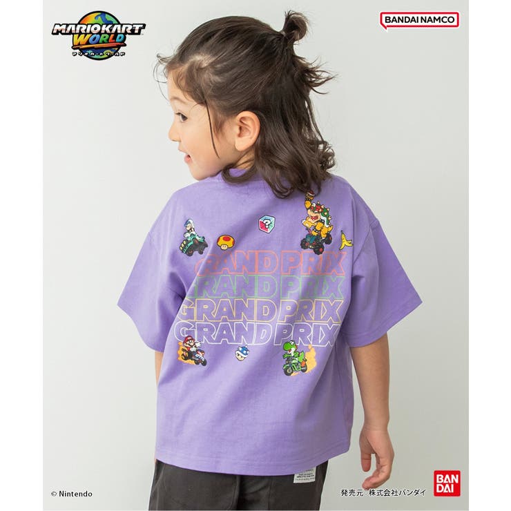 パープル | マリオカート ワールド グラフィックTシャツ | F.O.Online Store