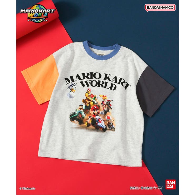 レインボー | マリオカート ワールド グラフィックTシャツ | F.O.Online Store