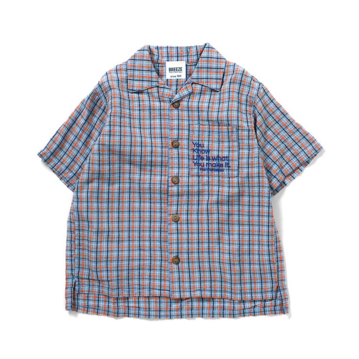 サマーエール 先染めサッカーシャツ(セットアップ可) | F.O.Online Store | 詳細画像2 