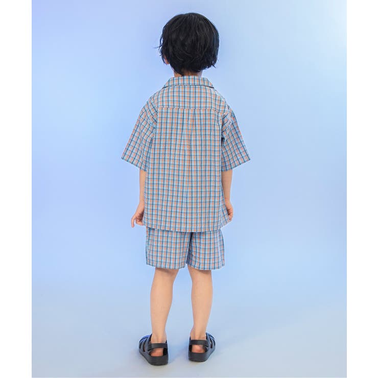 サマーエール 先染めサッカーシャツ(セットアップ可) | F.O.Online Store | 詳細画像4 