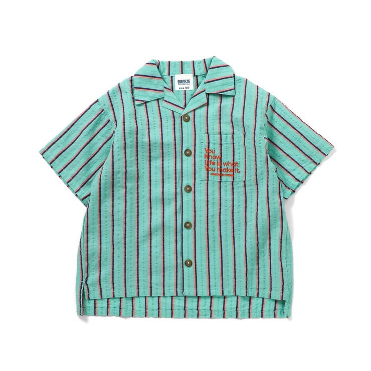 ミント | サマーエール 先染めサッカーシャツ(セットアップ可) | F.O.Online Store