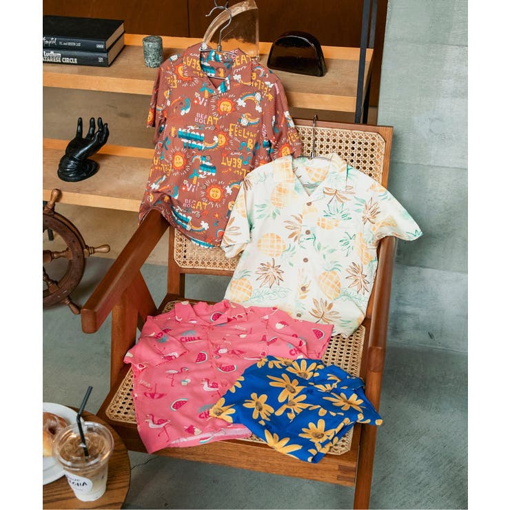 【リンク】リゾートアロハシャツ_セットアップ可 | F.O.Online Store | 詳細画像22 