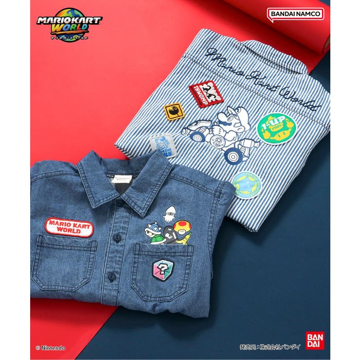 マリオカート ワールド ワッペンシャツ | F.O.Online Store | 詳細画像16 
