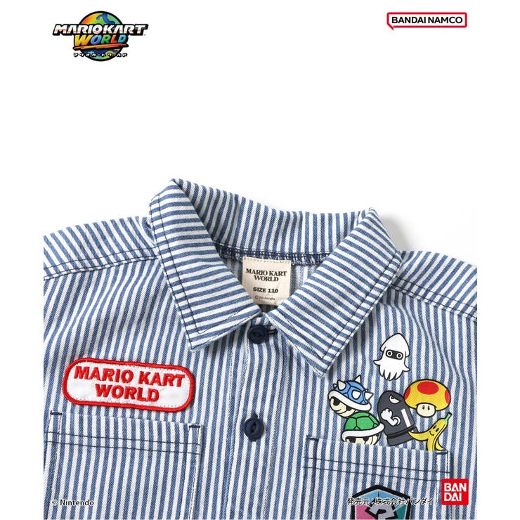 マリオカート ワールド ワッペンシャツ | F.O.Online Store | 詳細画像7 