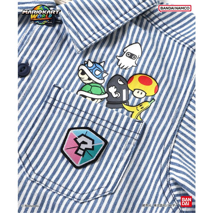 マリオカート ワールド ワッペンシャツ | F.O.Online Store | 詳細画像9 