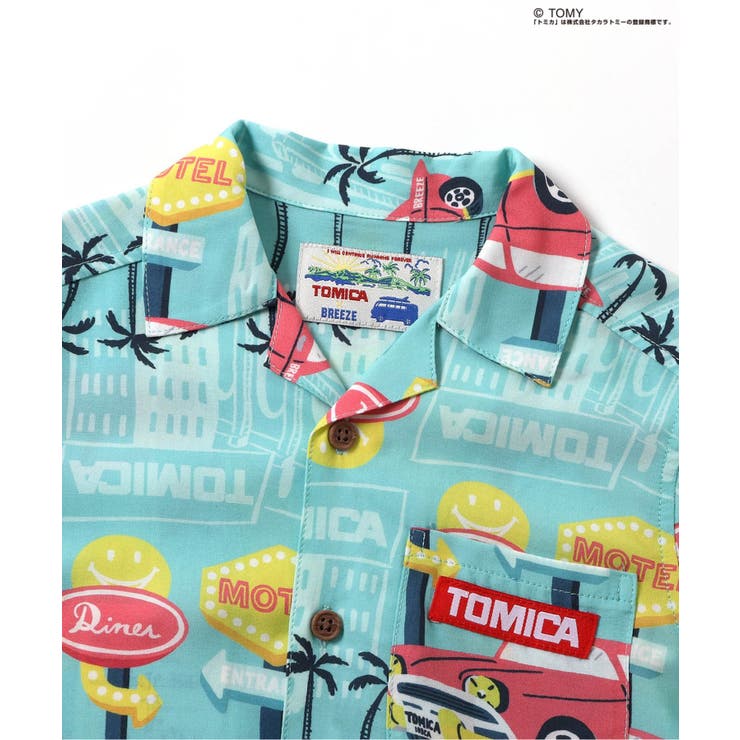TOMICA×BREEZE アロハシャツ(セットアップ可) | F.O.Online Store | 詳細画像5 