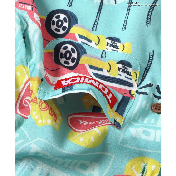 TOMICA×BREEZE アロハシャツ(セットアップ可) | F.O.Online Store | 詳細画像8 