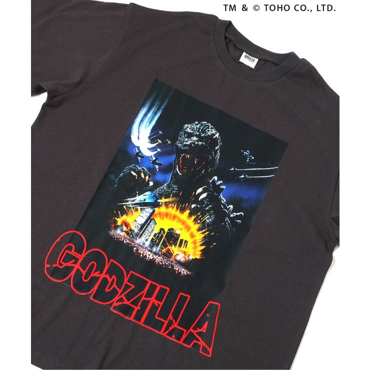 【リンク】WEB限定 ゴジラプリントTシャツ(大人) | F.O.Online Store | 詳細画像4 