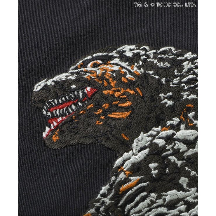 【リンク】WEB限定 ゴジラ刺繍シャツ(大人) | F.O.Online Store | 詳細画像6 