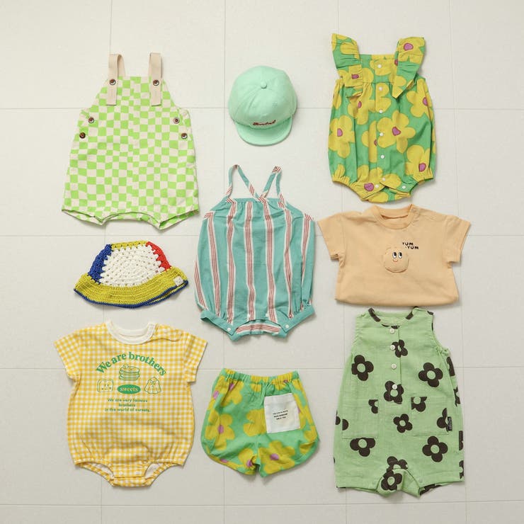 【Bpop】マルチストライプキャミサロペット | F.O.Online Store | 詳細画像13 
