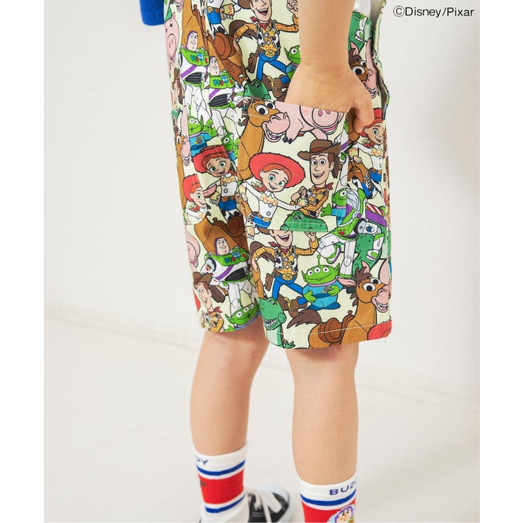 ディズニーキャラクター トイ・ストーリー/総柄ショートサロペ ＿ | F.O.Online Store | 詳細画像13 