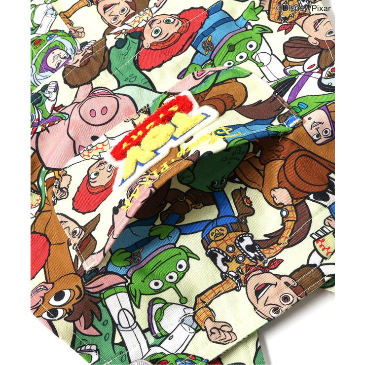 ディズニーキャラクター トイ・ストーリー/総柄ショートサロペ ＿ | F.O.Online Store | 詳細画像7 