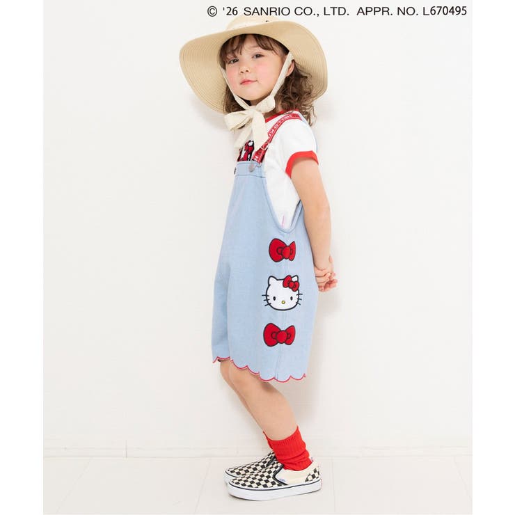 サンリオキャラクターズ スカラップデニムサロペ | F.O.Online Store | 詳細画像11 