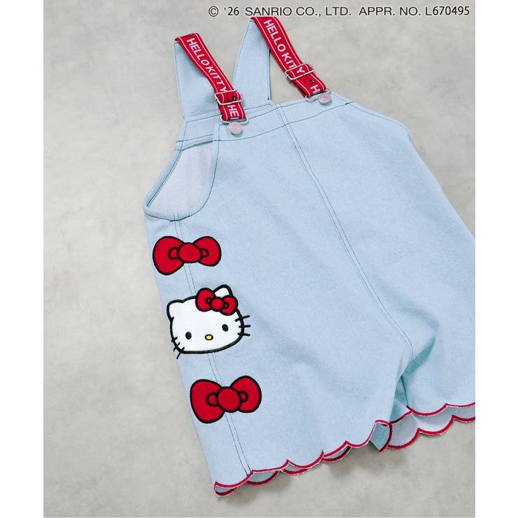 サンリオキャラクターズ スカラップデニムサロペ | F.O.Online Store | 詳細画像15 
