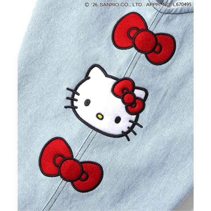 サンリオキャラクターズ スカラップデニムサロペ | F.O.Online Store | 詳細画像7 