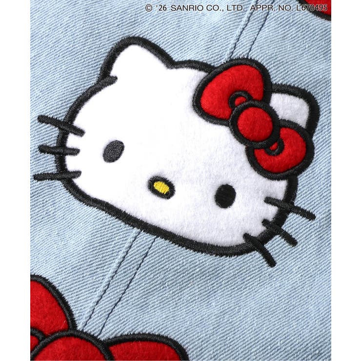 サンリオキャラクターズ スカラップデニムサロペ | F.O.Online Store | 詳細画像8 