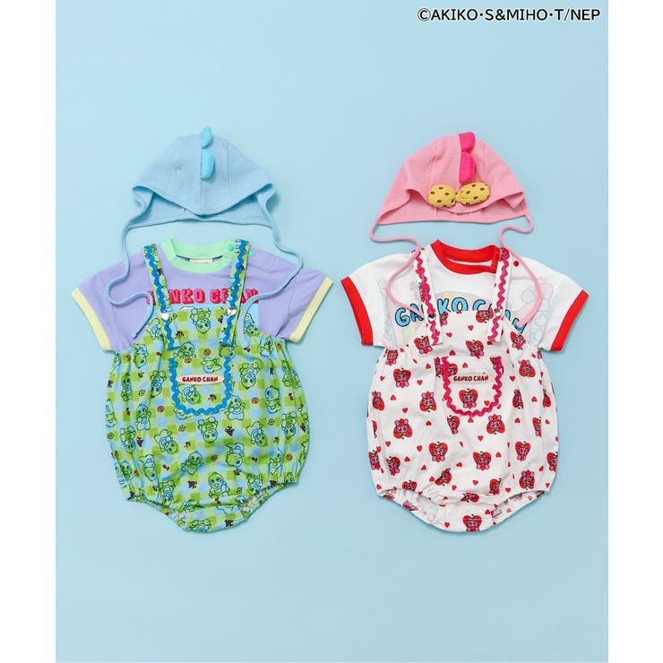 がんこちゃん＆がんペーちゃんベビーサロペット | F.O.Online Store | 詳細画像14 