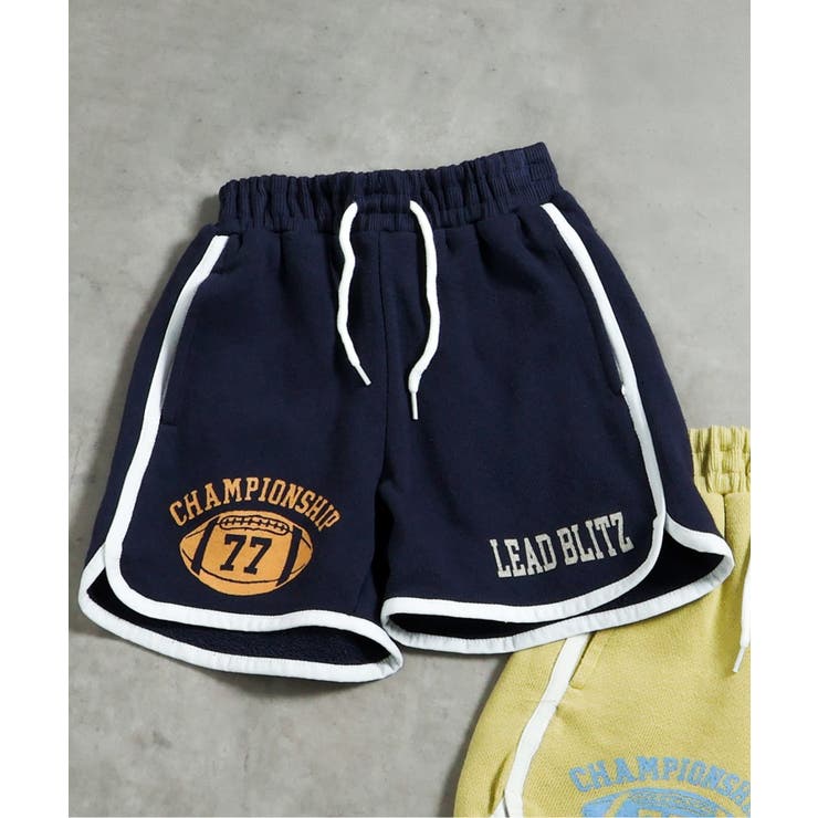 ネイビーブルー | カレッジカットパンツ  5分丈 | F.O.Online Store