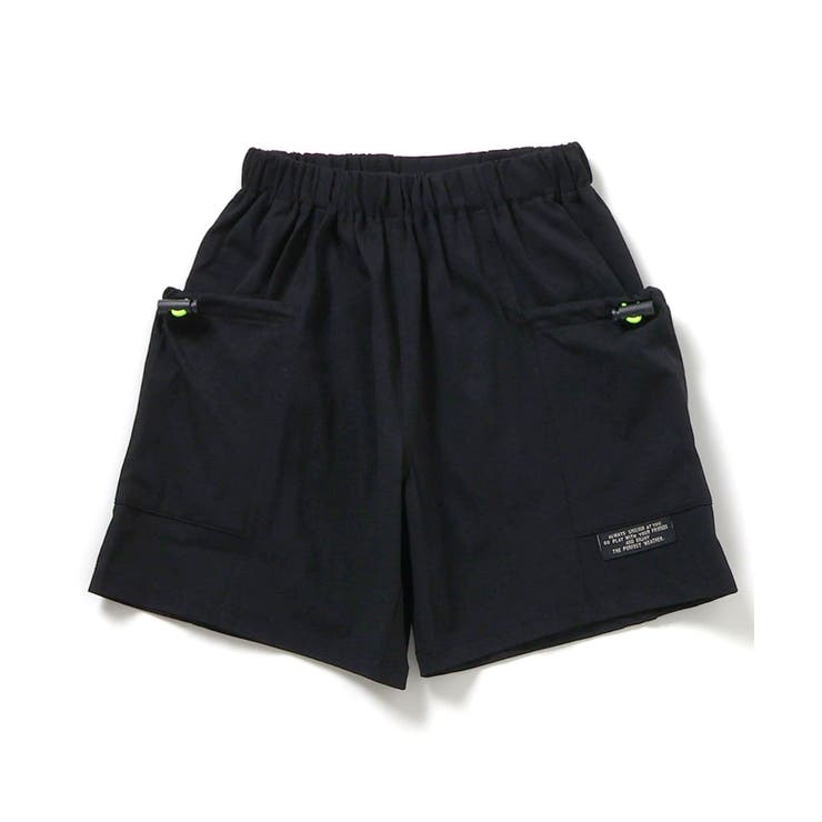 ブラック | 【サマーエール】メッシュハーフパンツ  5分丈 | F.O.Online Store