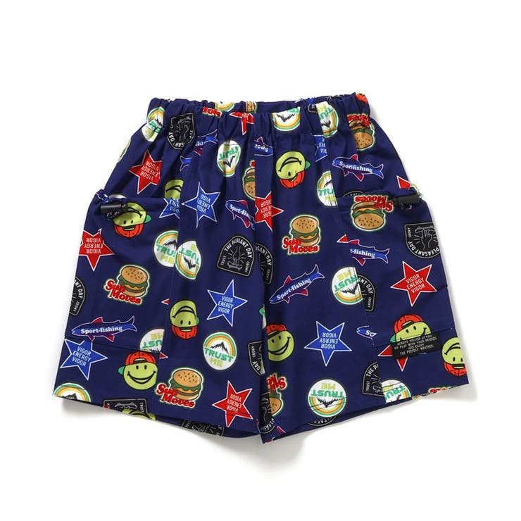 ネイビーブルー | 【サマーエール】メッシュハーフパンツ  5分丈 | F.O.Online Store