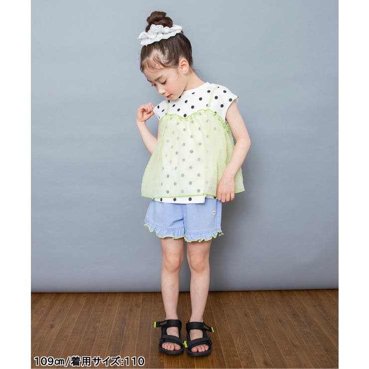 フリルカットソーパンツ  ショート丈 | F.O.Online Store | 詳細画像3 